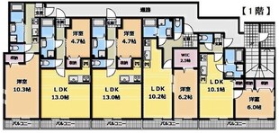 BRILLIANT保土ヶ谷の物件間取画像